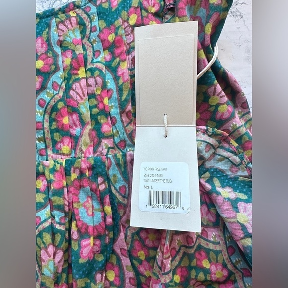 #11 NWT MOTHER Denim The Roam Free Tank in Under The Rug - Picture 6 of 6